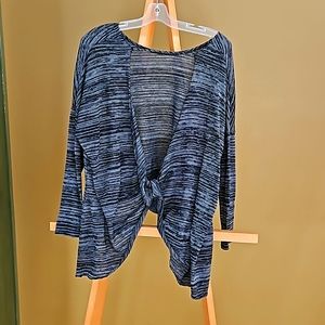 ROLLA COSTER - OPEN TWIST BACK LONG SLEEVE TOP - SZ L